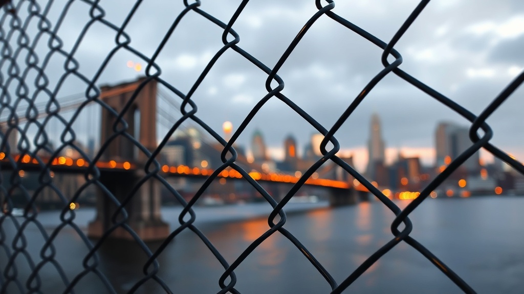 Black Chain Link Fence Pittsburgh