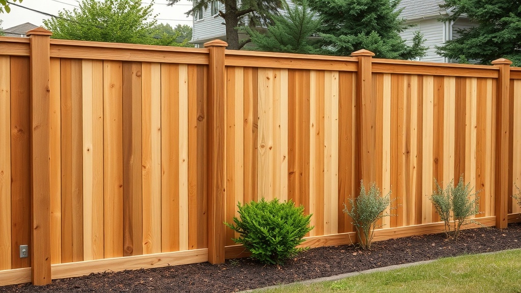 Cedar Privacy Fence Pittsburgh